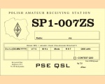 Karta QSL 100szt - wzór 05 SWL