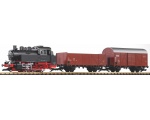 PIKO G 37120 zestaw lokomotywa + 2 wagony